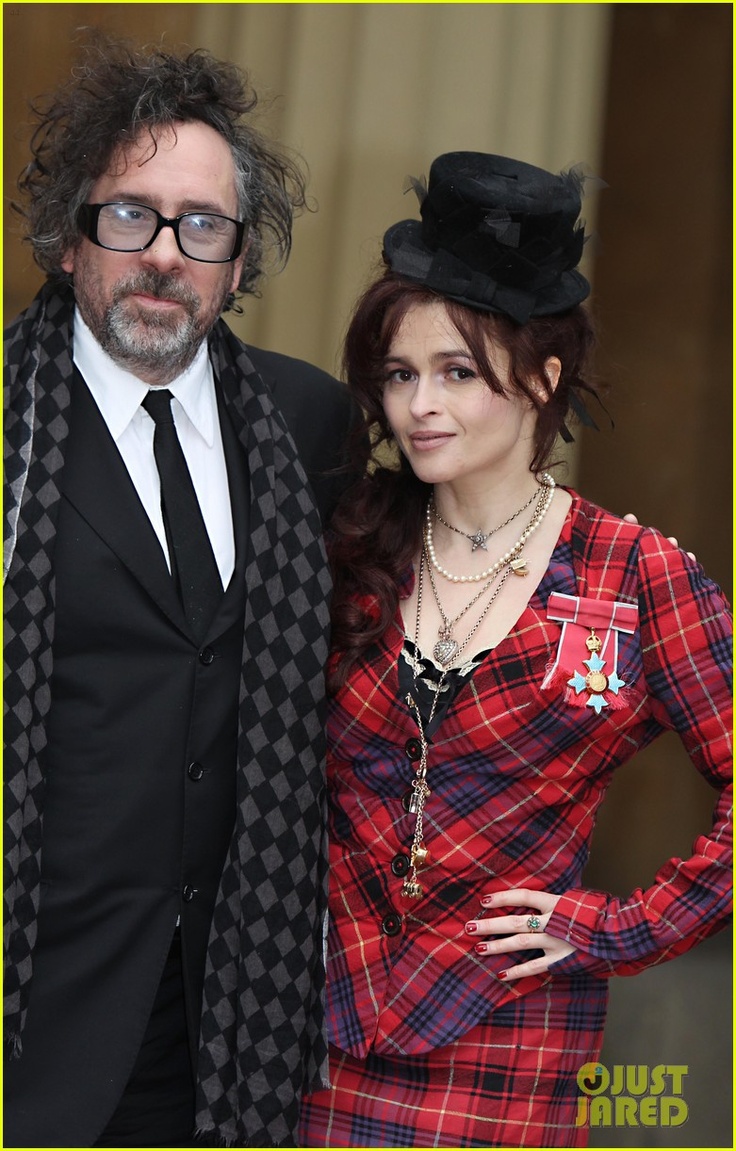 Tim Burton y Helena Bonham
